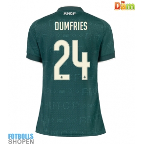 Billiga Real Madrid Denzel Dumfries #24 Bortatröja Dam 2026-27 Kortärmad